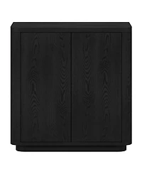 Hudson & Canal 32" Plympton Wide Rectangular Accent Cabinet