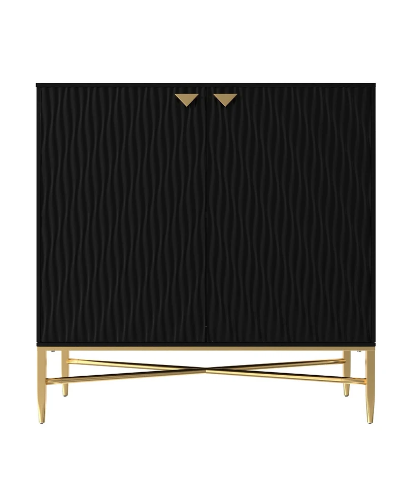 2 Door Locker Accent Cabinet
