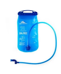 High Sierra HydraHike 2.0 4L Hydration Water Backpack for Hiking, Gray & Green