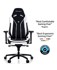 Vertagear SL5800 Ergonomic Large Gaming Chair featuring ContourMax Lumbar & VertaAir Seat systems - Rgb Led Kits Upgradeable Burgundy Red