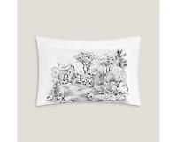 Togas Goranna Sham - Queen purple-white