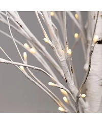 Twinkle Star 2-Pack Lighted Birch Tree for Thanksgiving Wedding Party Decor