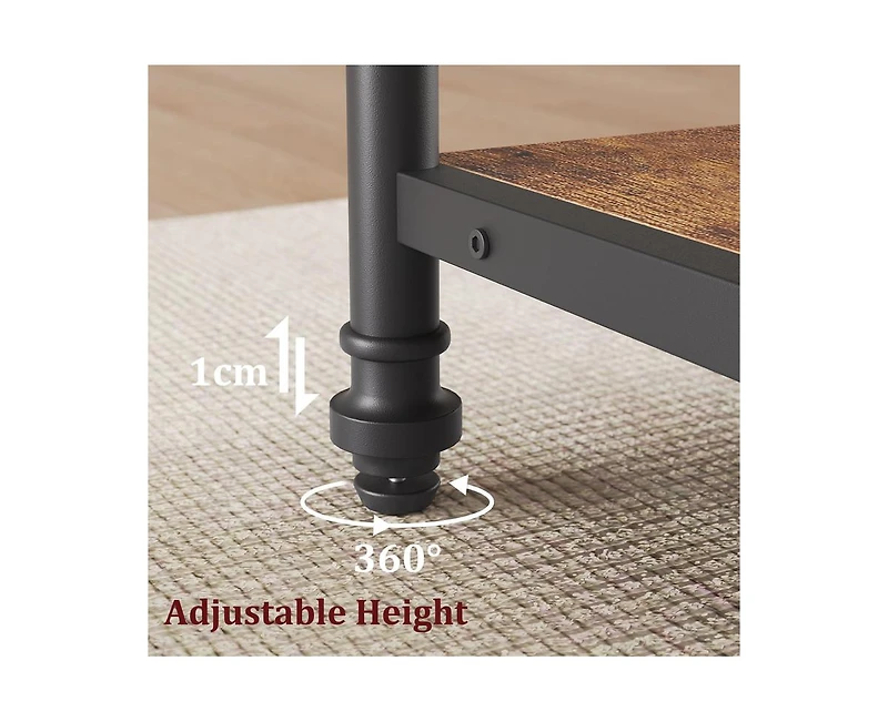 47-Inch Round Dining Table for 4: Featuring a 1.59-Inch Thick Top