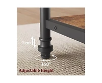 47-Inch Round Dining Table for 4: Featuring a 1.59-Inch Thick Top