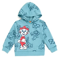 Paw Patrol Boys Nickelodeon Fleece Pullover Hoodie and Pants Outfit Set to (2T - 10-12