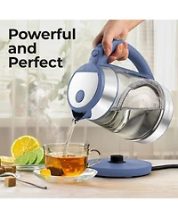 Zulay Kitchen Fast-Boiling Electric Kettle - 1.7L Hot Water Kettle 1500W With Auto Shut-Off