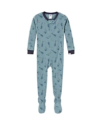 Gerber Baby Boys Snug Fit Footed Pajamas, 4-Pack, Moose
