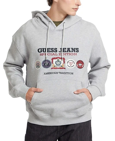 Guess Jeans Men's Logo Graphic Hoodie