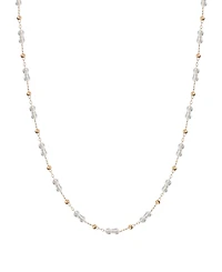 Macy's Gold-Plated Clear Crystal Necklace