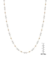 Macy's Gold-Plated Clear Crystal Necklace