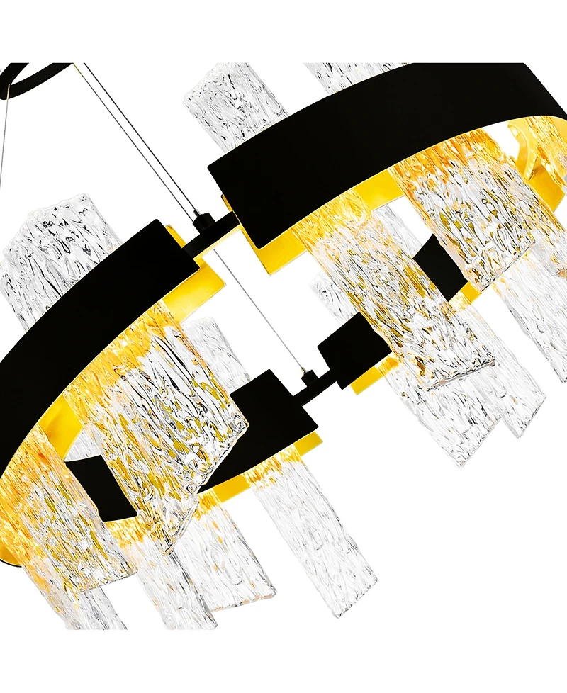 Cwi Lighting 14" Metal Guadiana Led Chandelier