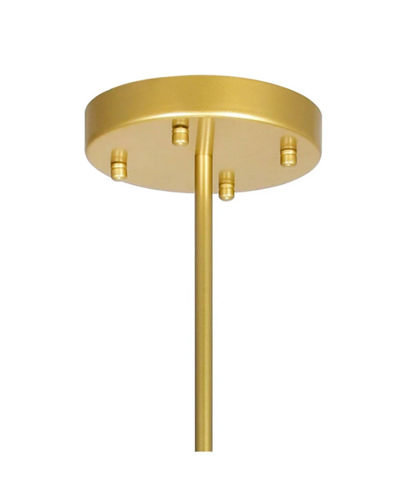Cwi Lighting 18" Metal Compass 10 Light Chandelier