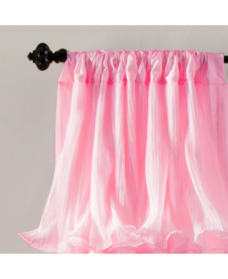 Lush Decor Nerina Window Panel Single Pink 54x84
