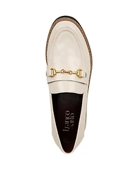 Franco Sarto Women's Colette Almond Toe Lug Sole Loafers