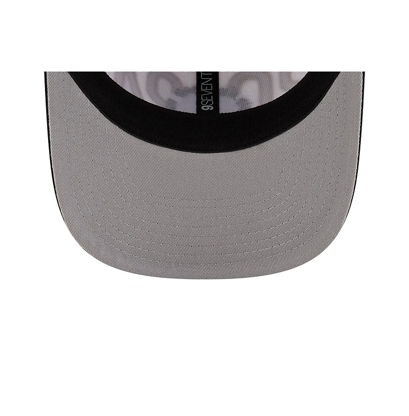 New Era Men's Black Los Angeles Dodgers 2024 World Series Champions Locker Room 9SEVENTY Adjustable Hat