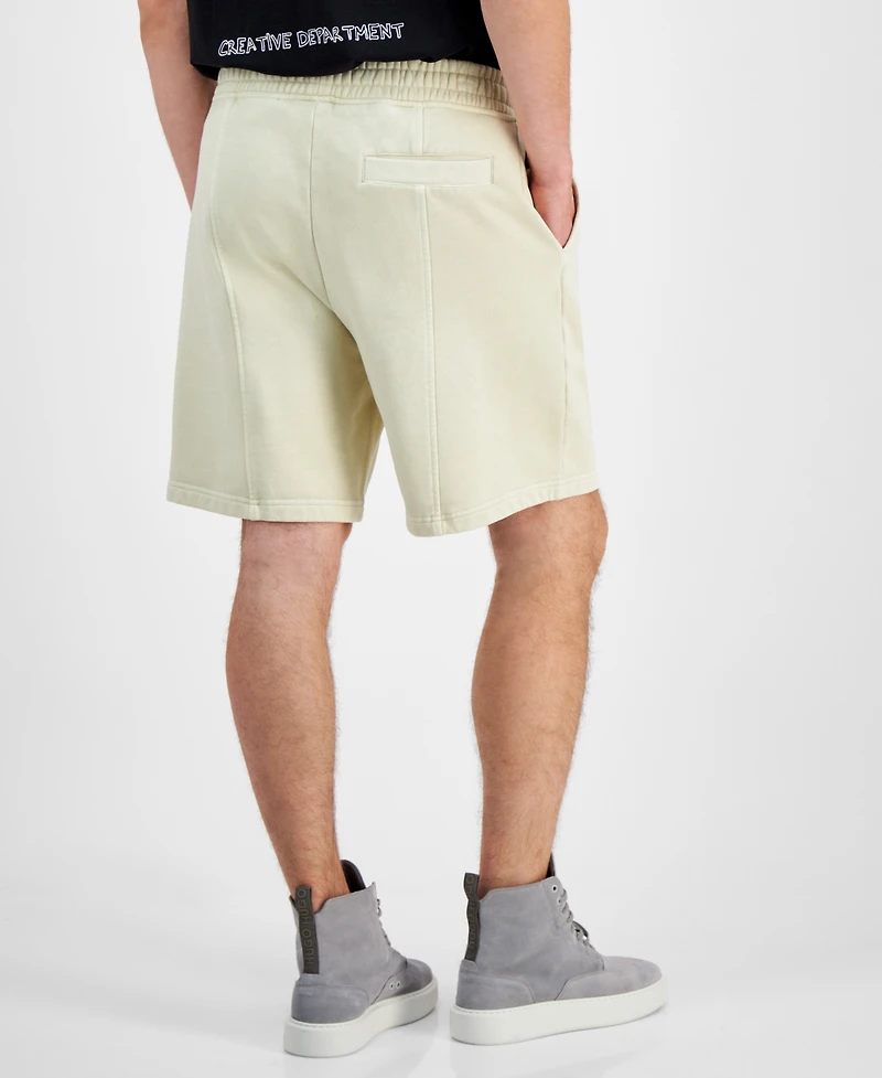 Hugo by Boss Men's Nuralpo Elastic Waist French Terry 7-2/3" Shorts