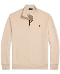 Polo Ralph Lauren Men's Big & Tall Luxury Jersey Quarter-Zip Pullover
