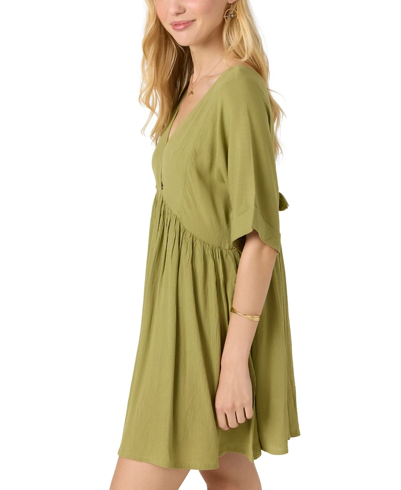 O'Neill Juniors' Rosemary Essential Woven Mini Dress