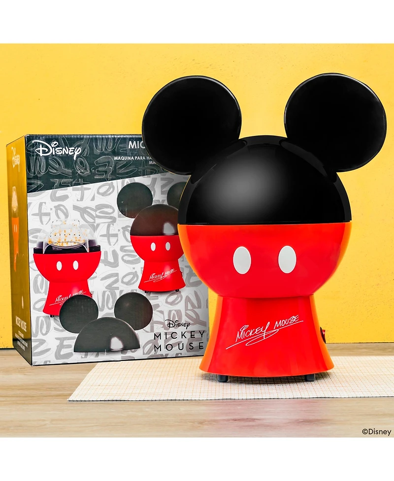 Uncanny Brands Disney Mickey Mouse Popcorn Maker - Kitchen Appliance