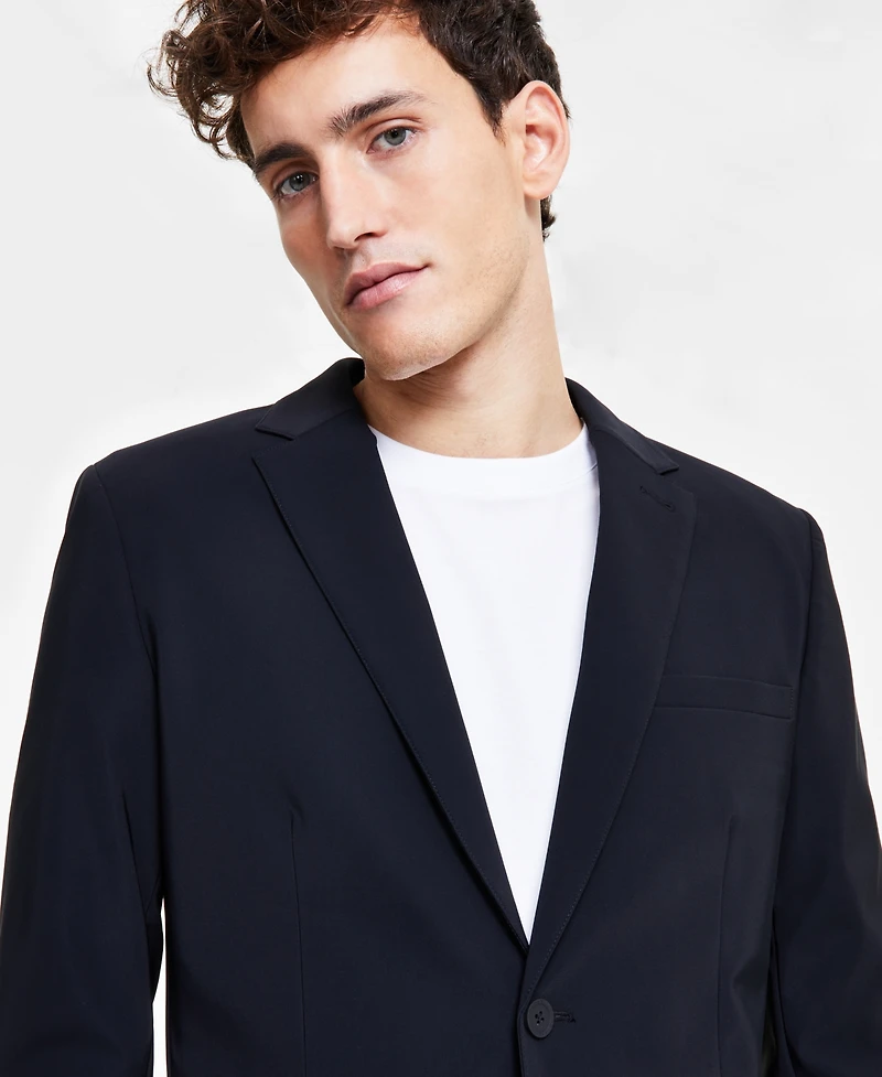 Alfani Men's Alfatech Notch Lapel Patch Pocket Blazer, Created for Macy's