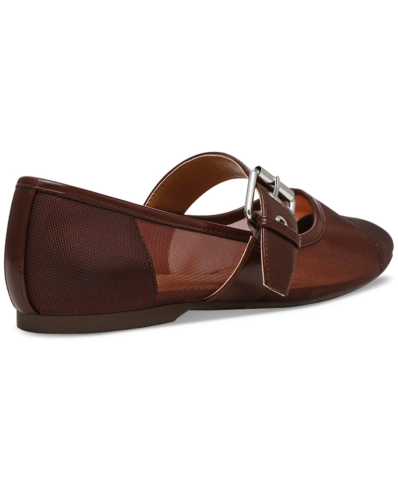 Dv Dolce Vita Women's Mellie Buckle Strap Mary Jane Flats