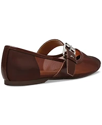 Dv Dolce Vita Women's Mellie Buckle Strap Mary Jane Flats