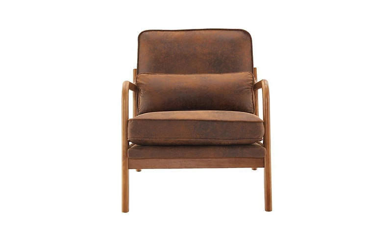 Slickblue Upholstered Single Lounge Chair, Stylish Indoor Accent Chair for Living Room