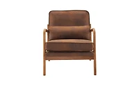 Slickblue Upholstered Single Lounge Chair, Stylish Indoor Accent Chair for Living Room