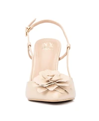 Rosemarie Women's Flower Slingback Pumps