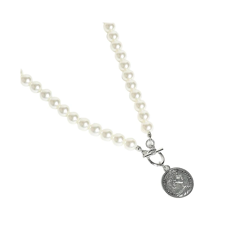 Sohi Women's The Coin Collar Necklace