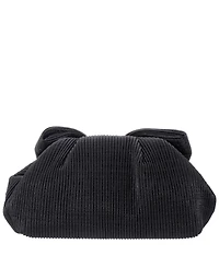 Nina Pleated Metallic Frame Magnetic Clutch