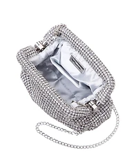 Nina All Over Crystal Frame Magnet Clutch