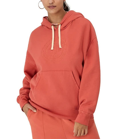 Champion Women's Embroidered Logo Hooded Sweatshirt