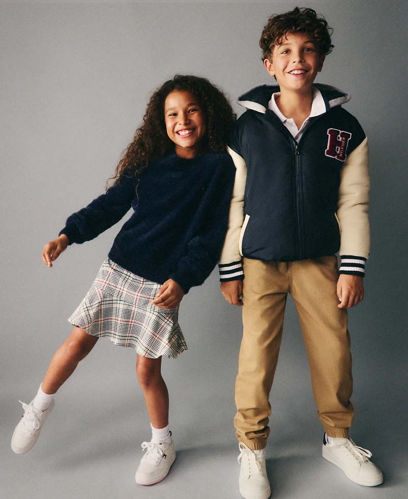 Tommy Hilfiger Toddler and Little Boys Relaxed Fit Bomber Jacket