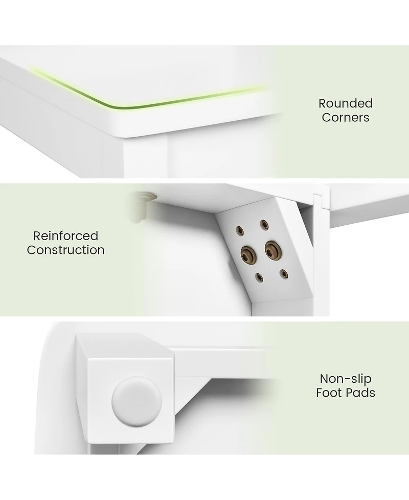 Gymax Dining Chairs Set of 2 Wood Dining Room Kitchen Side Chairs for Living Room