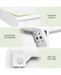 Gymax Dining Chairs Set of 2 Wood Dining Room Kitchen Side Chairs for Living Room