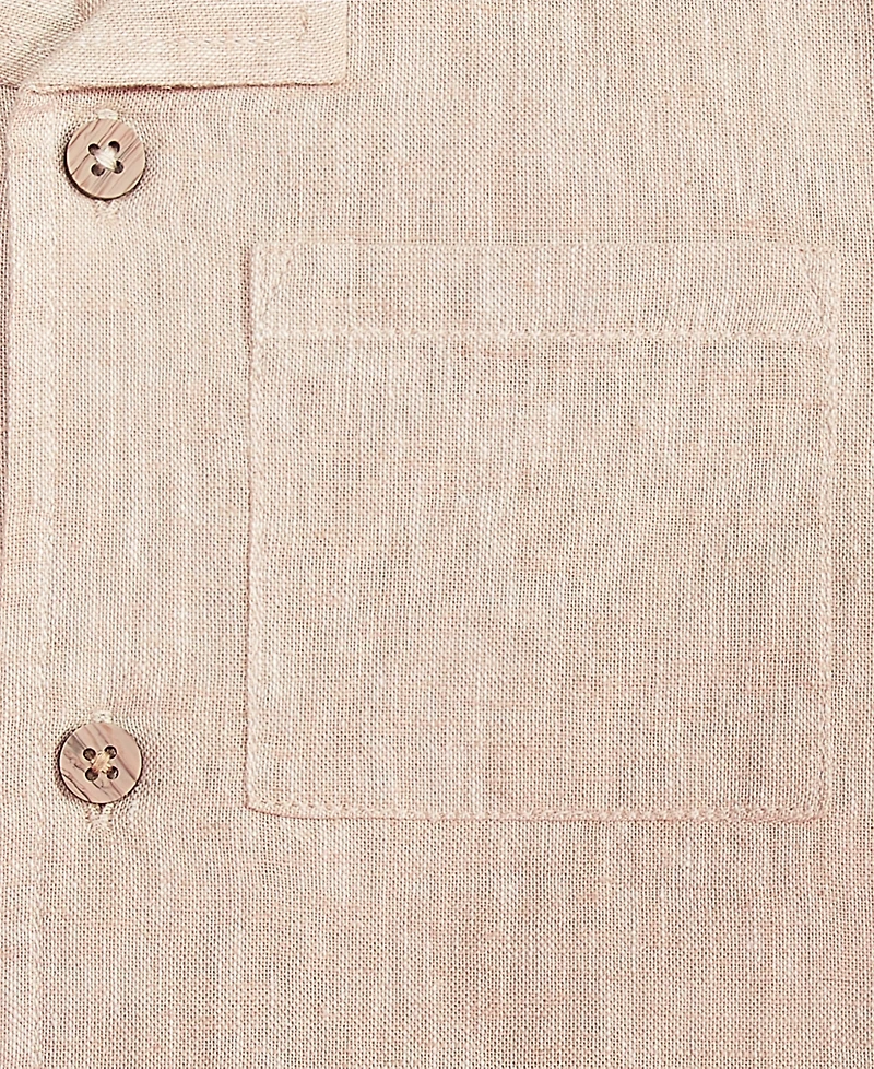 Epic Threads Toddler Boys 2T-4T Two-Tone Button-Down Shirt & Shorts, Exclusively at Macy's