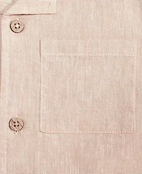 Epic Threads Toddler Boys 2T-4T Two-Tone Button-Down Shirt & Shorts, Exclusively at Macy's