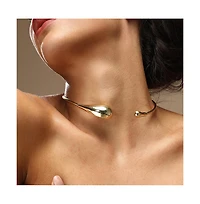 Sohi Women's The Drip Torque Necklace