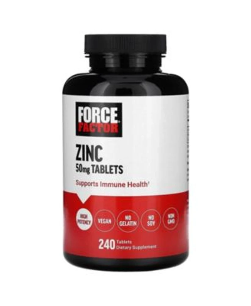 Force Factor Zinc 50 Mg 240 Tablets