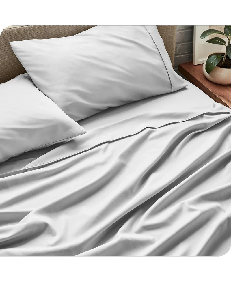 Bare Home Ultra-Soft Double Brushed Sheet Set