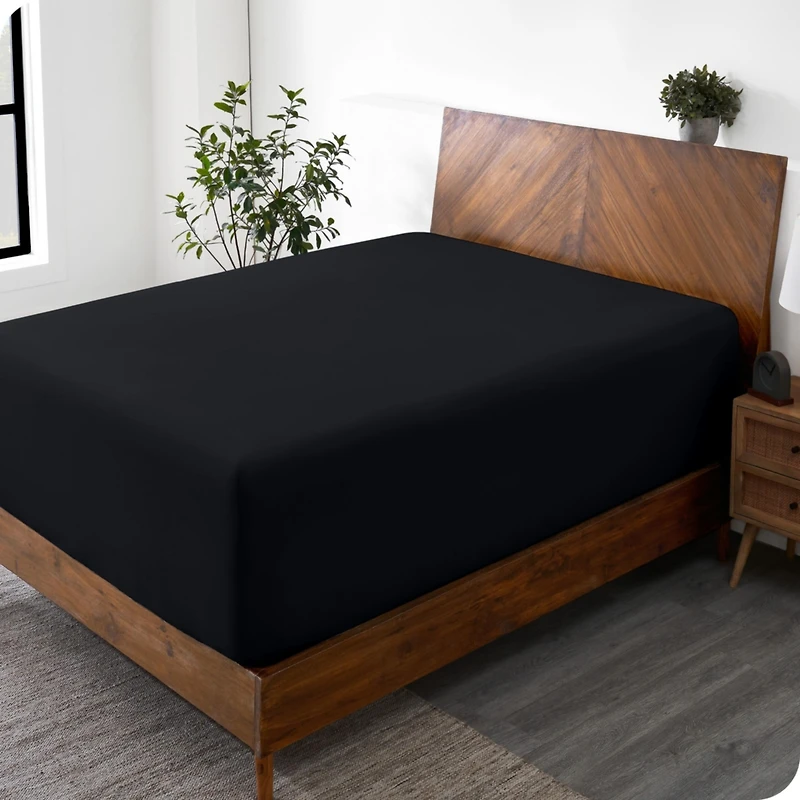 Bare Home inch Extra Deep Pocket Fitted Sheet