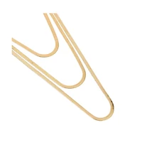 Sohi Women's The Snakechain Multi-Layer Necklace