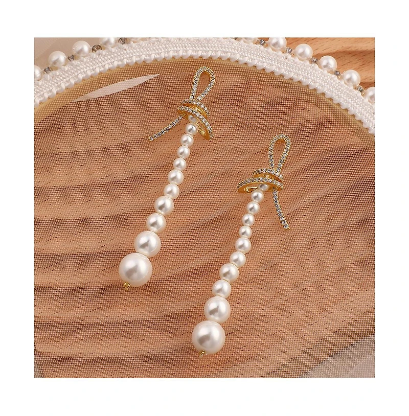 Sohi Women's The Lucie Drop Earrings