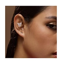 Sohi Women's The Papillon Cuff Earrings