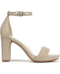 Naturalizer Women's Joy Square Toe Ankle Strap Dress Sandals