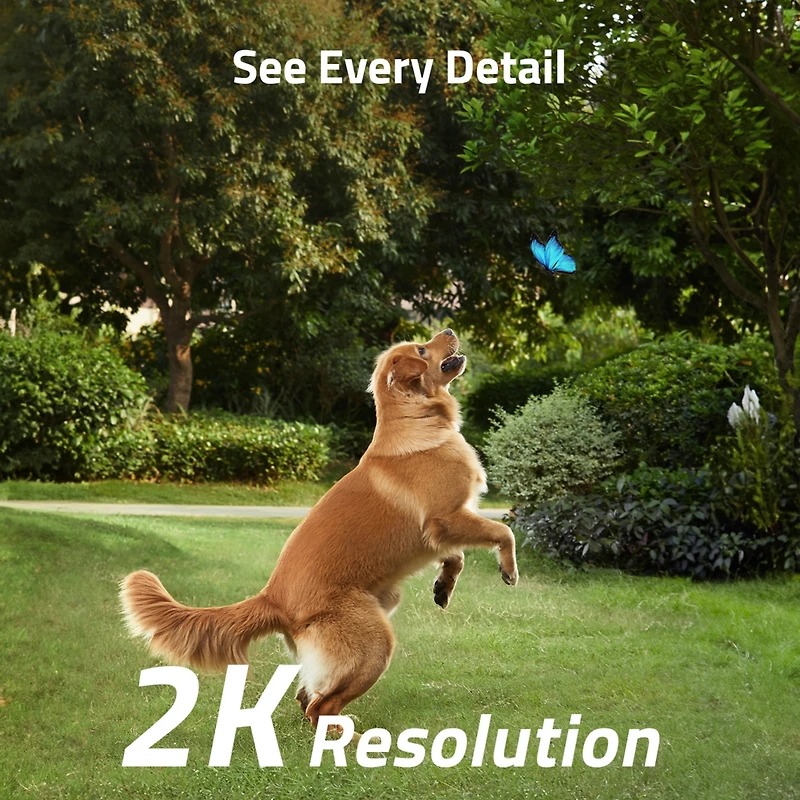 eufy Security SoloCam S230 2K Wireless Solar Camera with Spotlight