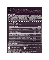 New Nordic Hair Volume Tablets | 3000 mcg Biotin & Biopectin Apple Extract | Supports Natural