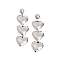 Sohi Women's The Hearts Drop Earrings