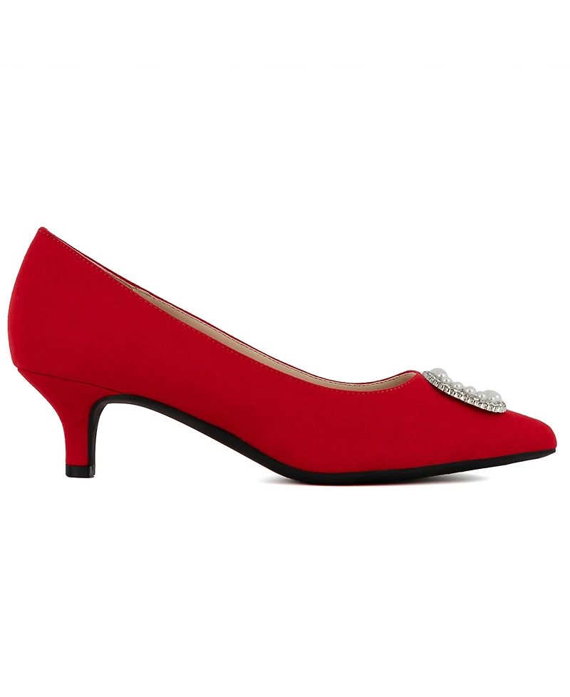 Jones New York Women's Charmer Kitten Heel Dress Pumps